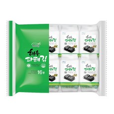해우촌 해우 파래김 도시락, 4g, 160개