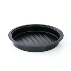 voar 多功能條紋圓形烤盤 E0127, 250*250*40mm, 1個