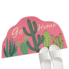 JHcompany My Sweet Home門墊 仙人掌, 混色, 1個