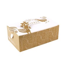 FEXTA 炸雞專用包裝盒, L（大）, 200個