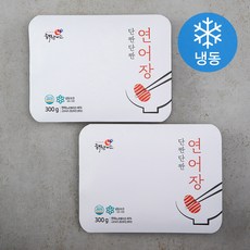 해찬미소 단짠단짠 연어장 (냉동), 300g, 2팩