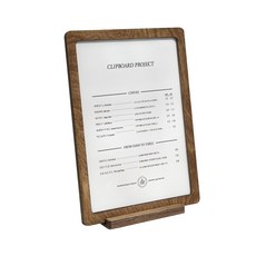 Lomo框架 A4菜單夾 + 透明PET保護頁, 1個