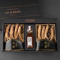 몸애조화 수삼 야생화꿀 혼합 선물세트, 1세트