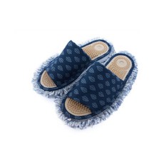 Hongki 室內鞋 Leaf Basic 指壓清潔拖鞋 海軍藍, 1套