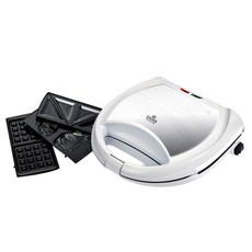 GOSS 三合一鬆餅機, GS-WM770WH(白色金屬)