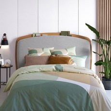 La Redoute 拼色圖案棉被套 G008391, 打印