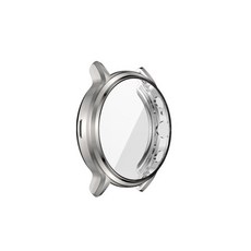 A&Kong 三星 Galaxy Watch Active2 44mm 保護殼, 銀色, 1個