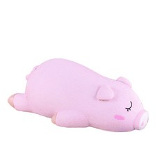 JHCompany 리본 꼬리 돼지 저금통 S, 핑크, 1개