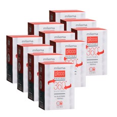 Milema Pico 除塵撣補充包, 白色, 100個