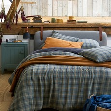 La Redoute 格紋圖案棉被套 G008401, 檢查