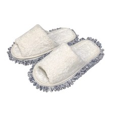 洪基室內拖 毛巾清潔拖鞋 左右一組 開衩款, 1套