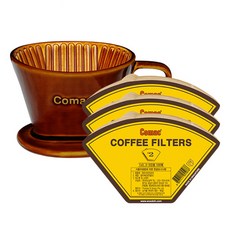 Cormac 磁性滴頭 D5 + 咖啡豆濾紙 FY2 300p, 1組, 棕色(咖啡滴頭)