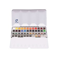 van Gogh 梵谷 固體水彩顏料口袋盒 48色, 1個, 48格