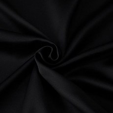 3層遮光窗簾布料, 39黑色