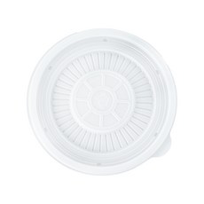 JH 삼계탕용기 공용 뚜껑 반투명 158파이 400p, 1개