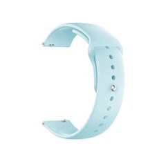 쵸미앤세븐 갤럭시워치 실리콘밴드 20mm, 스카이블루, 1개