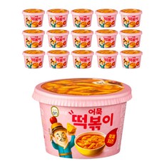 eatson 玫瑰醬起司辣炒年糕魚板隨身杯, 143g, 16入