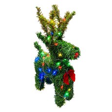 DRC Dolph 馴鹿樹 + 多彩燈泡花環組, 混合顏色, 1個