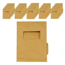 A4進度文件夾, 淺棕色, 500個