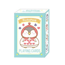 PochaPeng PochaPeng企鵝印花撲克牌, 混色