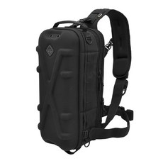 HAZARD4 plan bee 硬質單肩包, 黑色的