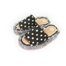 Honggi室內鞋清掃拖鞋 鈴鐺指壓 深灰色, 1個