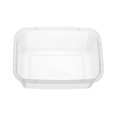 COOK&LOCK 大成 多用途密封方形容器 透明 1.1L, 400入, 1個