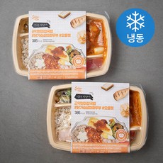 [선수바디] 곤약현미밥 도시락 (냉동), 270g, 2팩