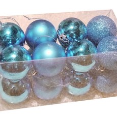 STUPID 聖誕樹裝飾球 6cm, 鈷藍色