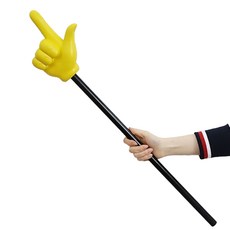 Stupid BIG手指造型指揮棒, 黃色, 1個