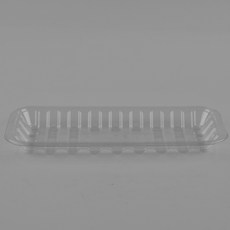 F104-2 과일 PET 접시 대 269 x 117 x 23 mm, 700개