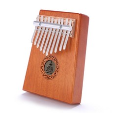 AFECTO 桃花心木10音階音階刻印卡林巴琴, 單一商品, 1個