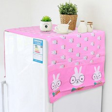 JCP 動物插畫防水布電子用品罩 2入, 兔子