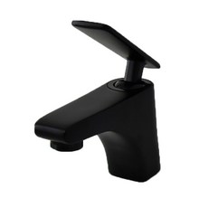 單孔水龍頭 黑色, 1個