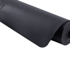 I'm Panda橡膠瑜珈墊+收納包+束帶, 黑色（瑜伽墊）