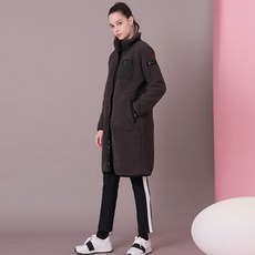 Cleveland GOLF 女款彈力拼色搖粒絨長款夾克 CGKWJK149