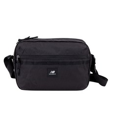 new balance 菱格紋斜肩包 NBGCAS0607-00, Black