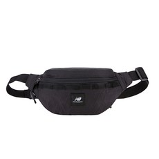 new balance 菱格紋腰包 NBGCAS0404-00, 黑色的