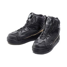 시마노 펠트단화 FS-155T 드라이쉴드 지오 락 슈즈 갯바위단화, 블랙, 260