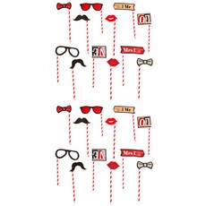 新娘派對 派對道具 10件組, 混色, 2套