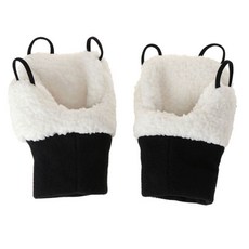 Cleveland GOLF 中性抓絨雙面圍巾手背 CGKUHC204, 白色的