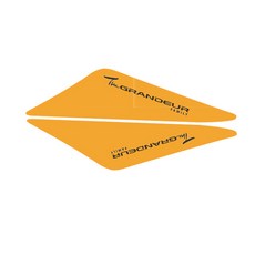 Grandeur HG Family 反光片貼花工具, 1個, 黃色