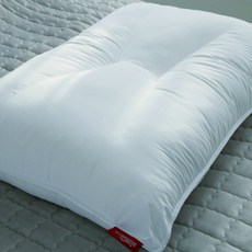 BEDDING Cafe 可水洗方形頸椎枕芯, 白色