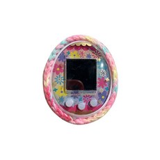 柔和色系混合編織Tamagotchi收納包, 單品（粉色混裝）, 1個
