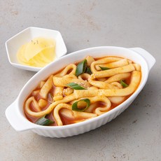 오분떡볶이 납작 + 단무지 4인분 세트 오리지널맛, 940g, 1세트
