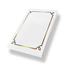 畢業結業獎狀紙張 A4, 100個, NO.1