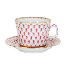 임페리얼포슬린 넷블루스 유스 티컵앤소서 210ml, 혼합색상, 1세트