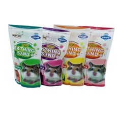 햄스터 목욕모래, 1kg, 4개