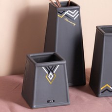 JHCompany 奢華淺金花瓶, 灰色