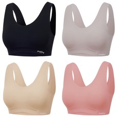 puddingunderwear Pudding UNO 一體成型少女內衣4件組